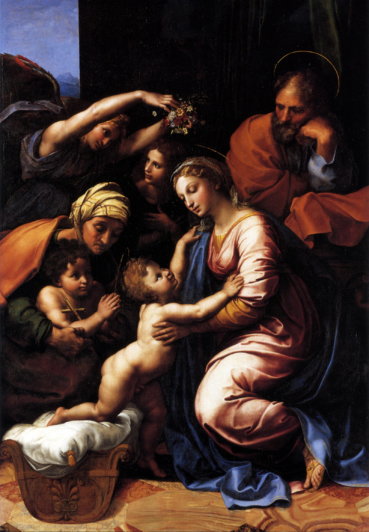 The Holy Family By Raphael